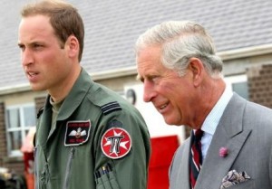 Prince Charles and William